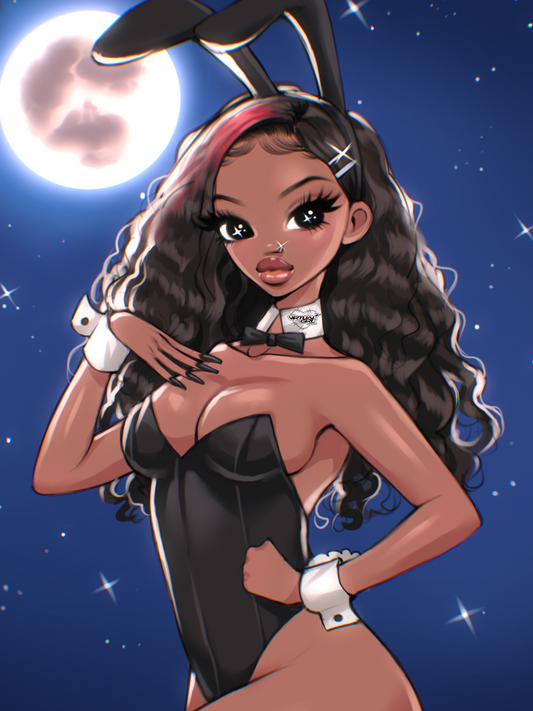 Dreaming Moon Senpai Wall Scroll