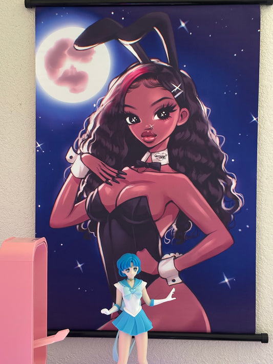 Dreaming Moon Senpai Wall Scroll